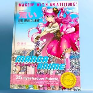👩🏻‍🎤Manga Anime Eye Shadow Palette, “Make-up with an Attitude”, NWT